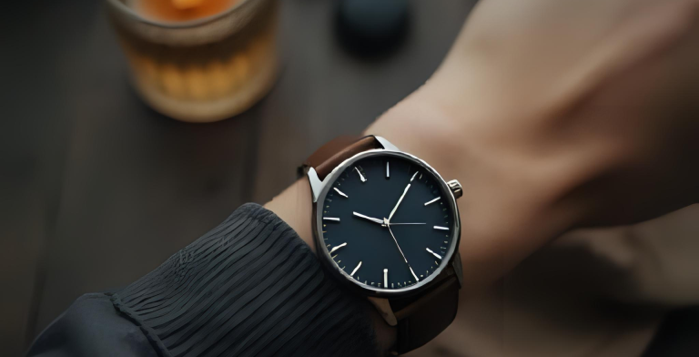 a person showing the beauty of Slim watches