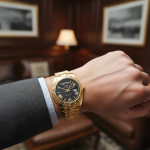 Perfect dress watch was worn on the wrist